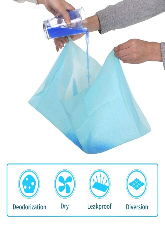 CAILOS Rabbit Pee Pads, Disposable Super Absorbent Diaper, Pet Toilet/Potty Training Pads for Guinea Pigs, Hedgehog, Hamsters, Chinchillas, Cats, and Other Small Animals (33×45CM-100 Counts) - Image 5